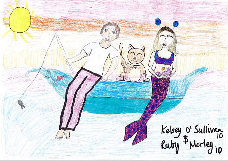 Kelsey O'Sullian and Ruby Morley Ages 10