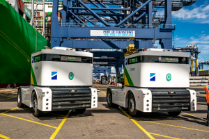 Port of Felixstow autonomous trucks