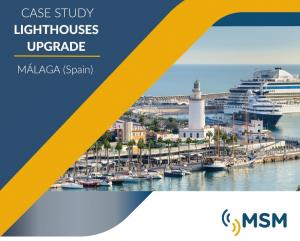 Malaga, Spain, lighthouse upgrade case study